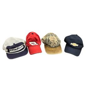 NASCAR / Chevy / Racing Vintage Hat Bundle